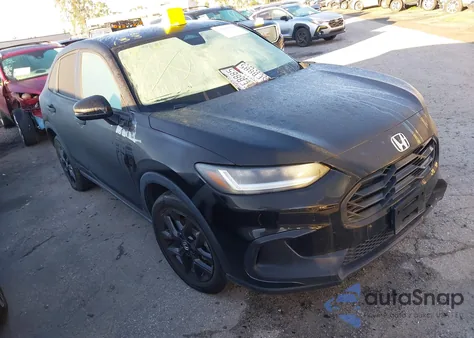 2023 Honda Hr-V 2Wd Sport z USA, uszkodzony, nr VIN 3CZRZ1H54PM743894